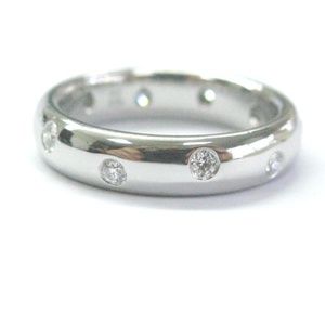 Etoile Platinum Diamond Eternity Wedding Ring Band